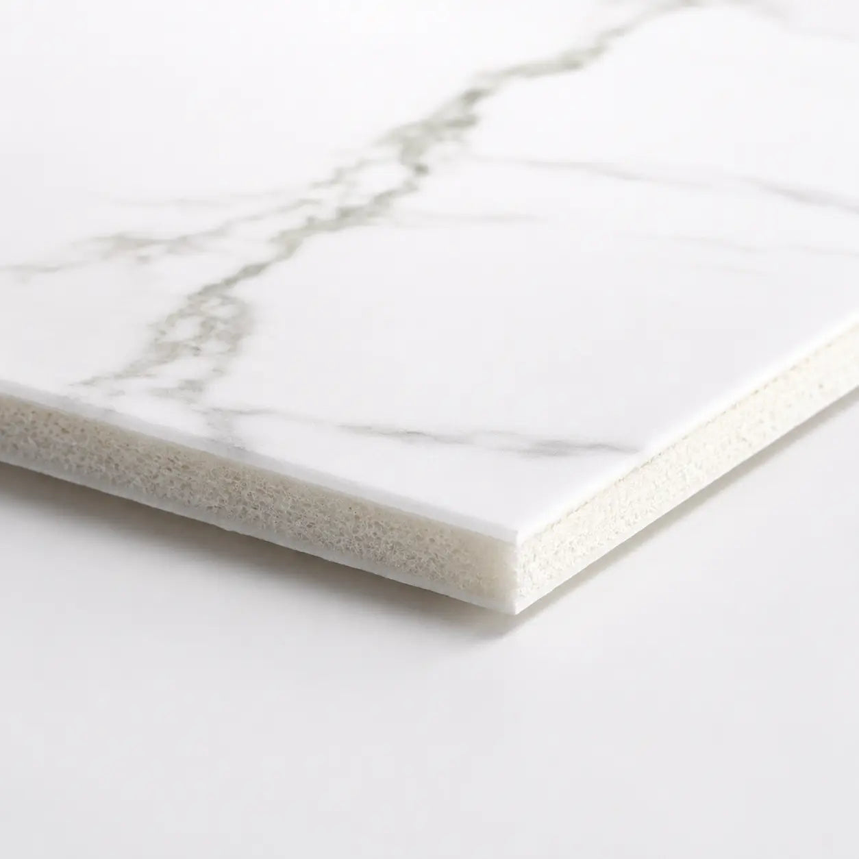 LCC IXPE Peel & Stick Wall Panels-Minimal White Marble